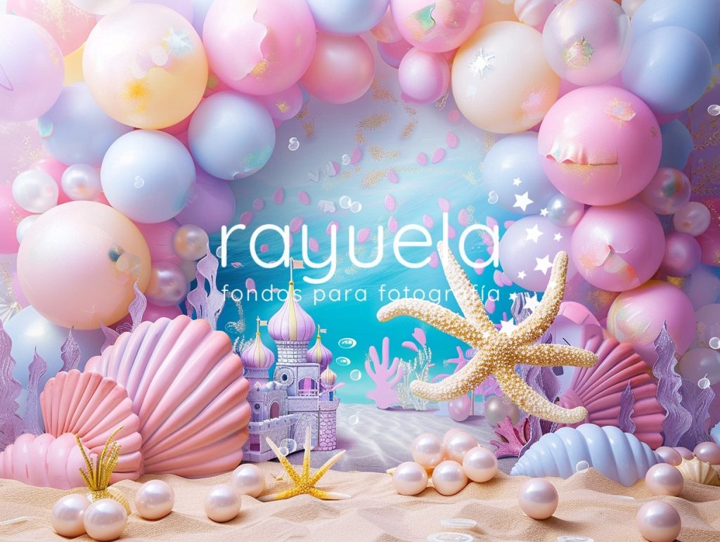 fondo para fotografia de fondo de mar para nenas