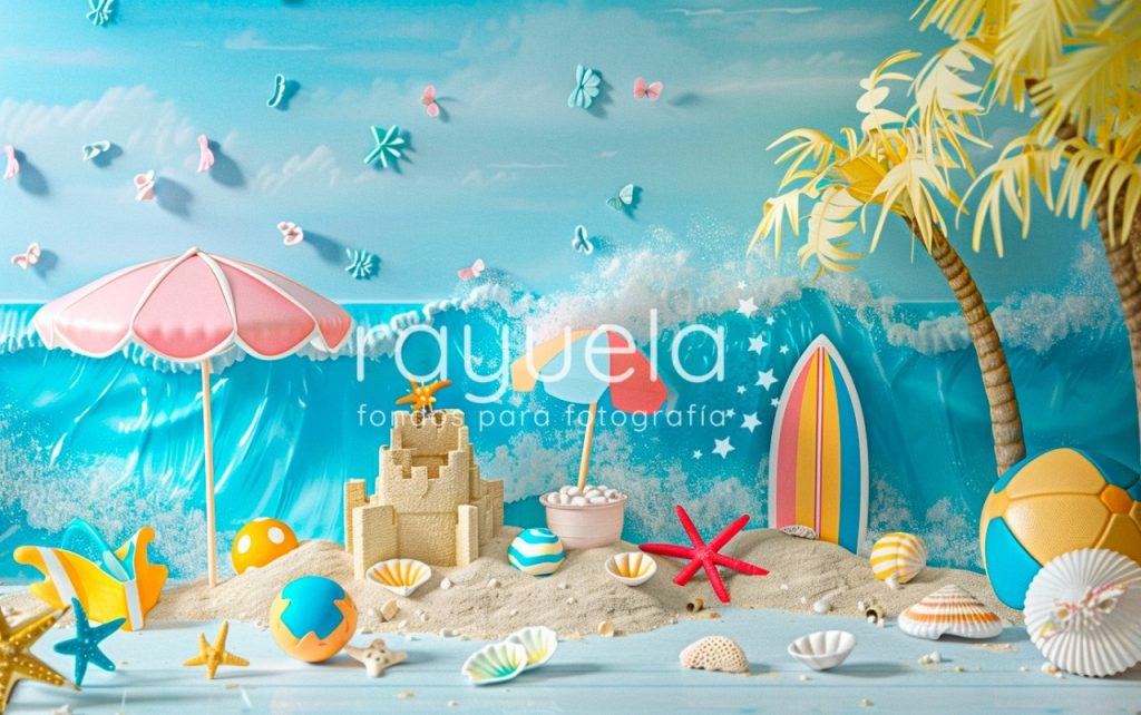 fondo para fotografia de playa