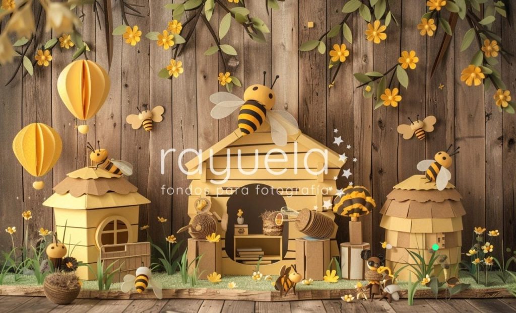 fondo para fotografia de abejita Maia