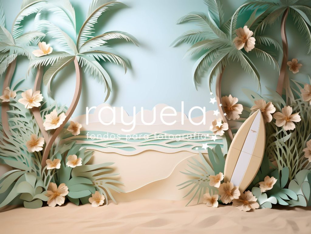 fondo para fotografia de playa y surf